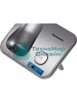 Телефон беспроводной (DECT) Panasonic KX-TG6811RUM (серебристый) Беспроводной DECT,40 мелодий,телефонный справочник 120 зап.