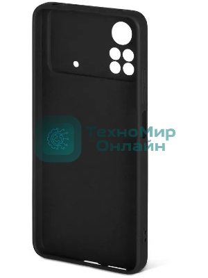 Чехол (клип-кейс) DF poCase-04, для Xiaomi Poco X4 Pro 5G, черный pocase-04 (black)