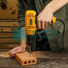 Дрель-шуруповерт Deko DKD500, 500Вт, 28 Нм, щеточный