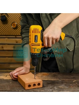 Дрель-шуруповерт Deko DKD500, 500Вт, 28 Нм, щеточный