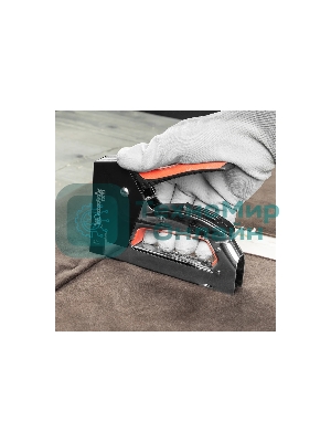 Степлер мебельный Matrix, стальной, быстрая загрузка, тип скобы 53, 4-14 мм, PRO