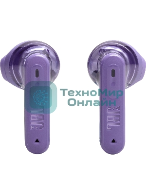 Наушники TWS JBL Tune Flex 2 призрачно-фиолетовый, вкладыши/внутриканальные (трансформер), Bluetooth, адаптивное шумоподавление