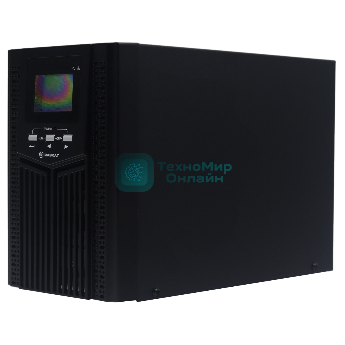 Источник бесперебойного питания ИБП Raskat HSIO-1000VA 1000ВА, 900Вт, 1xCEE7, 1xIEC320, USB type-B, 2xRJ-45, 1xRS232