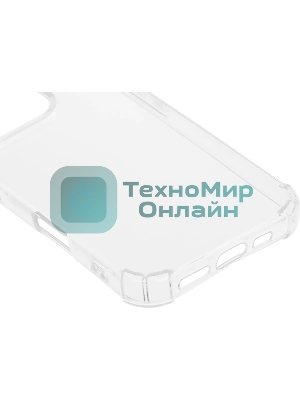 Чехол Bumper Case для Apple iPhone 16 Pro прозрачный, Borasco