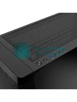 Компьютерный корпус без блока питания Case HSPD M740, Mesh Mid Tower, черный, TG, 0.6 SPCC, no fans, E-ATX, ATX, mATX, mITX, 170/400/200мм, 4x2.5