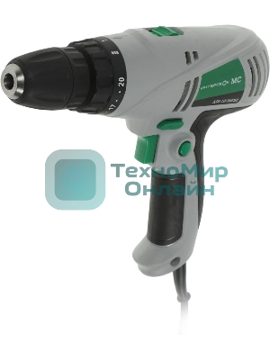 Дрель-шуруповерт ИНТЕРСКОЛ ДШ-10/260Э2, 260 Вт, 35 Нм, щеточный