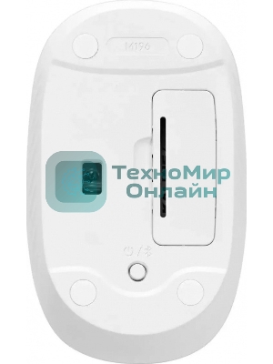 Мышь беспроводная Logitech M196 белый, 1000 dpi, Bluetooth, кнопки - 3