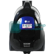 Пылесос LG VK69662N синий, 350/1600 Вт, уборка сухая, пылесборник контейнер 1.2 л