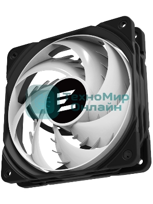 Вентилятор для корпуса Zalman ZM-AF120 ARGb черный, 120 мм, 2000 об/мин, 29.7 дБ, 4 pin