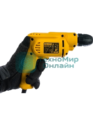 Дрель DeWalt DWD014S-QS, 550 Вт, сетевая, безударная