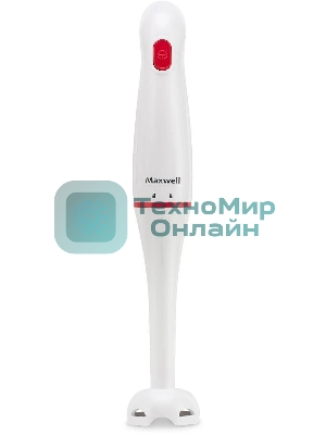 Блендер погружной Maxwell MW-1151, 700 Вт, белый