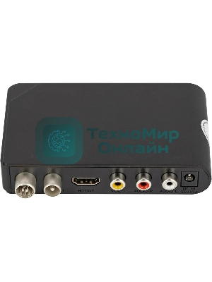 Приставка для цифрового ТВ BBK SMP027HDT2 черный, DVB-T2, DVB-T, HDMI, USB 2.0