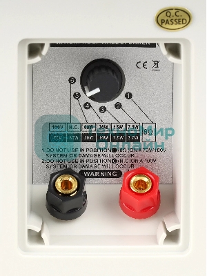 Акустическая система Intrend ITSPK-MSK6-W двухполосная, корпусная: 6