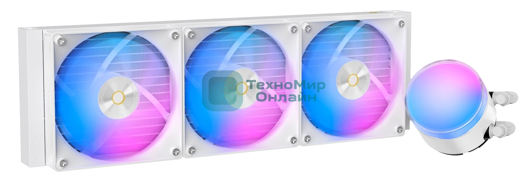 Система охлаждения Ocypus Delta L36 WH ARGB V2 White 300W/All Intel/AMD AM*/Screws