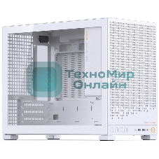 Корпус без блока питания Case JONSBO D32 PRO, Mini-Tower, TG, no fan, 2xUSB-A 3.2 + 1xUSB-C 3.2, mATX, mDTX, mITX White