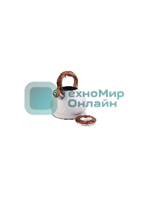 Чайник для плиты Mayer&Boch 30966 3 л, со свистком, нержавеющая сталь MB