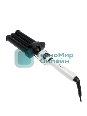 Щипцы для завивки волос Vivien VE-2020 черный/белый, 22 мм, 200 °C, 10 режимов