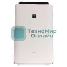 Климатический комплекс Sharp KC-D51RW белый, 38 м², 2.5 л, HEPA-фильтр, ионизация Plasmacluster, гигростат
