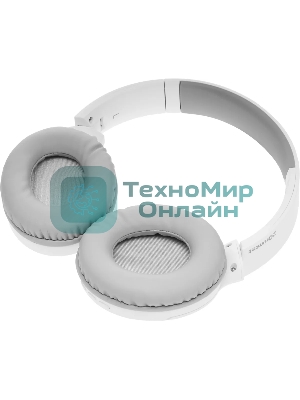 Гарнитура A4Tech 2Drumtek BH300 серебристый, беспроводная + проводная, Bluetooth, до 35 ч