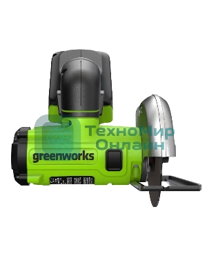 Угловая шлифовальная машина аккумуляторная GreenWorks GD24UCS, 24V, без АКБ и ЗУ (3402007)