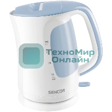 Чайник электрический Sencor SWK 2510WH пластик, 2,5 л, 2200 Вт, белый