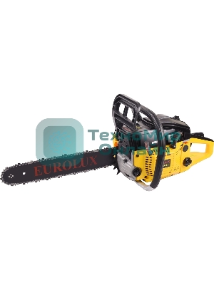 Бензопила Eurolux GS-5220 2400 Вт,Длина шины мм/дюймы 505/20” Объем двигателя см3 52 70/6/8