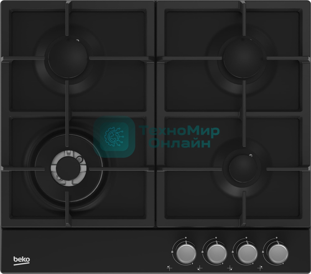 Газовая варочная панель Beko HIAW 64225 SB, черный