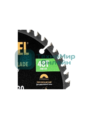 Пильный диск по дереву Denzel ф160х 20 мм, 48 зубьев