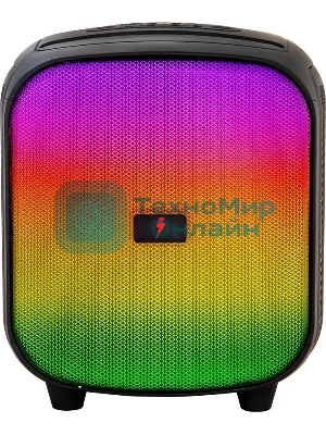 Колонка портативная Ural Молния 1400 черный 140W 2.1 BT 4500mAh