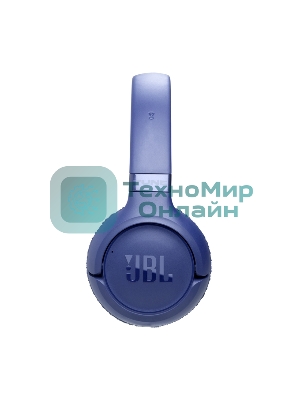 Беспроводные/проводные наушники JBL Tune 680NC синий, накладные, Bluetooth + проводной, адаптивное шумоподавление