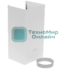 Вытяжка каминная Elikor Оптима 60П-400-П3Л белый, 59 см, 400 куб. м/ч, 55 дБ