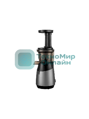 Соковыжималка BBK JCS100 черный/серый, шнековая вертикальная, 150 Вт, 1000 мл, механическое