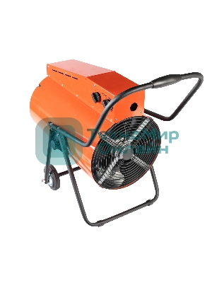 Тепловентилятор электрический Patriot PT-R 30, оранжевый/черный, 30 кВт, 270 м2, 380В, терморегулятор