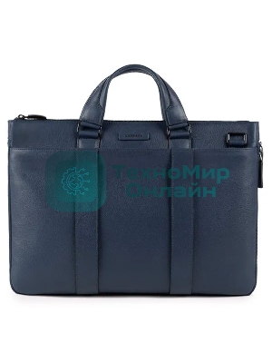Сумка для ноутбука Piquadro Modus CA4021MOS/BLU синий натур.кожа