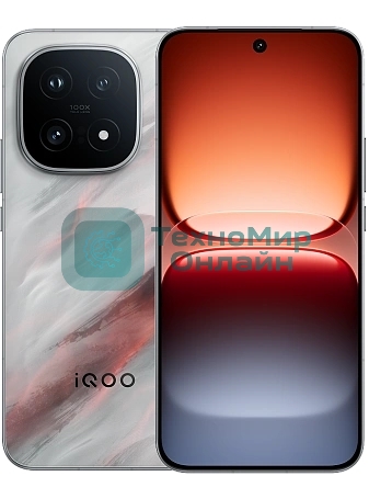 Смартфон iQOO 15 16/512Gb, Вулканический серый + чехол