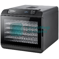 Сушилка для овощей и фруктов Kitfort КТ-1904 6под. 500Вт черный