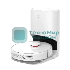 Робот-пылесос Dreame RLS3D Vacuum and Mop D10 Plus белый, 46 Вт, 5200 мА·ч Li-Ion, уборка сухая/влажная, пылесборник контейнер 0.4 л