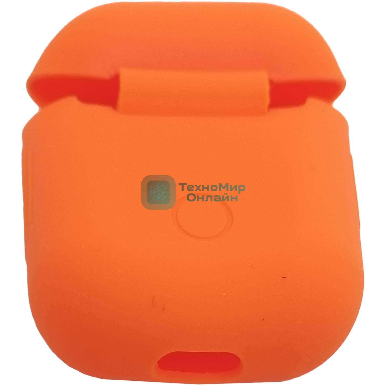 Силиконовый кейс для TWS наушников AirPods, оранжевый (SBECASE-001S-OR)
