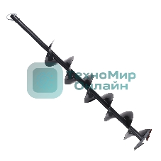 Шнек двухзаходный PATRIOT D 150i для льда, диаметр 150мм, длина 1000мм, смен. ножи (Россия)