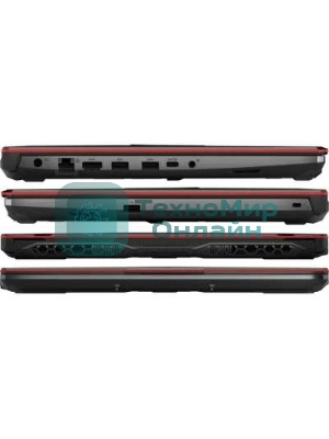Ноутбук ASUS TUF Gaming A15 FA506NCG-HN218 черный AMD Ryzen 7 7445HS 3200MHz/15.6