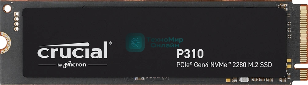 Накопитель SSD Crucial P310 500GB PCIe Gen4 NVMe 2280 M.2 SSD CT500P310SSD8