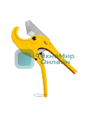 Труборез для пластиковых труб Deli DL2509 диаметр реза до 63мм, сталь 3Cr13, корпус из алюминиевого сплава