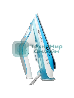Утюг Braun SI5006BL белый/голубой, 2600 Вт, 50 г/мин, 180 г/мин, 300 мл
