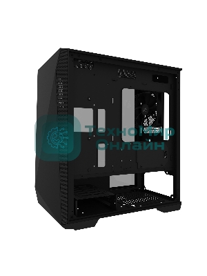 Компьютерный корпус ZALMAN Z1 ICEBERG, MicroATX, черный, WINDOW, 2xCOMBO (3.5