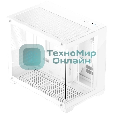 Компьютерный корпус 1STPLAYER MEGAVIEW MV6-T белый/mATX/MV6-TP-WH