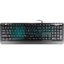 Клавиатура проводная A4Tech Fstyler FK10, USB, черный/серый
