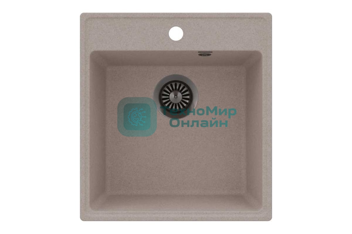 Кухонная мойка Maunfeld Perla 460 MFQS-460BG бежевый