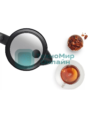 Чайник электрический Bosch TWK70B03 1.7 л, 2400 Вт, черный (корпус: стекло)