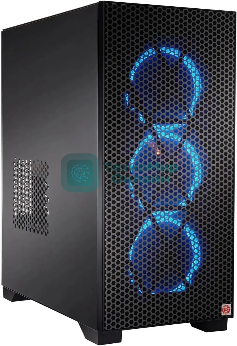 Компьютер IRU Tactio 510B7GP TWR i7 14700F (2.1) 32Gb SSD 1Tb RTX 5070 12Gb FreeDOS GbitEth 750W черный (RUS) (2146243)