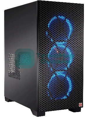 Компьютер IRU Tactio 510B7GP TWR i7 14700F (2.1) 32Gb SSD 1Tb RTX 5070 12Gb FreeDOS GbitEth 750W черный (RUS) (2146243)